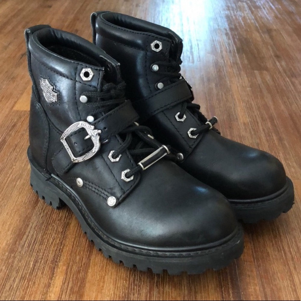 Vintage Harley Davidson women boots